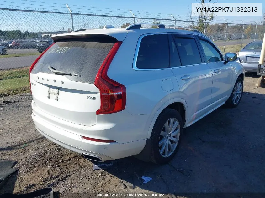 YV4A22PK7J1332513 2018 Volvo Xc90 T6 Momentum