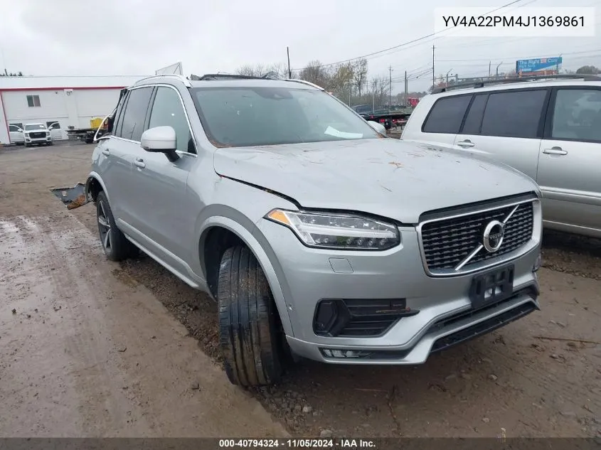 YV4A22PM4J1369861 2018 Volvo Xc90 T6 R-Design