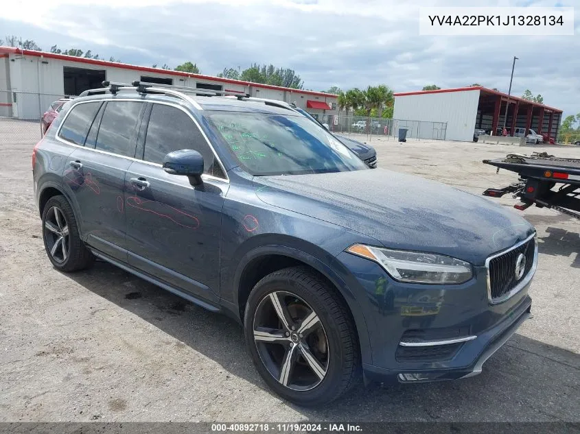 2018 Volvo Xc90 T6 Momentum VIN: YV4A22PK1J1328134 Lot: 40892718