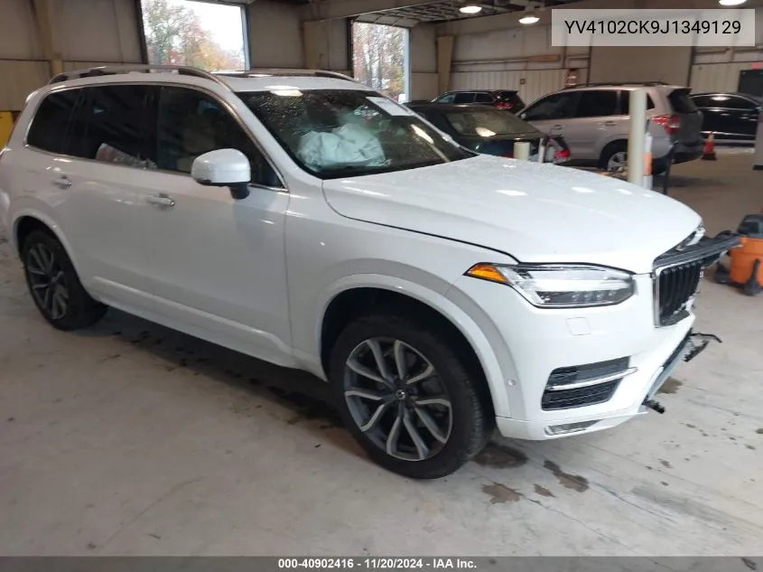 2018 Volvo Xc90 T5 Momentum VIN: YV4102CK9J1349129 Lot: 40902416