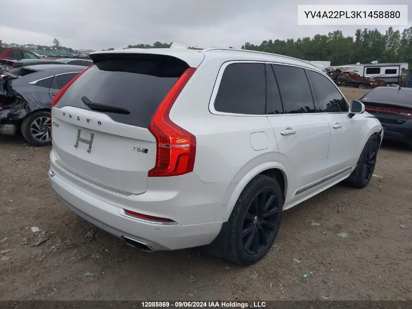 YV4A22PL3K1458880 2019 Volvo Xc90