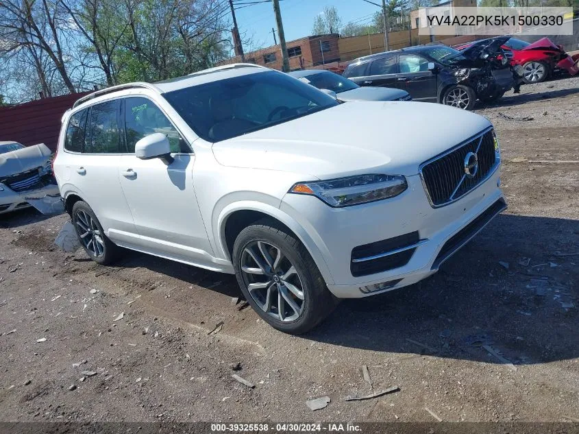 2019 Volvo Xc90 T6 Momentum VIN: YV4A22PK5K1500330 Lot: 39325538