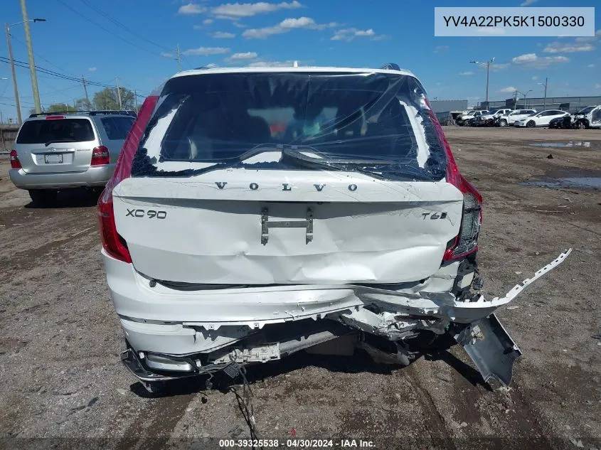 YV4A22PK5K1500330 2019 Volvo Xc90 T6 Momentum