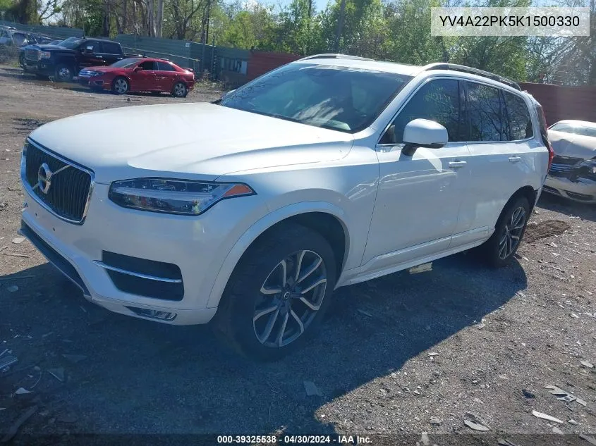 2019 Volvo Xc90 T6 Momentum VIN: YV4A22PK5K1500330 Lot: 39325538