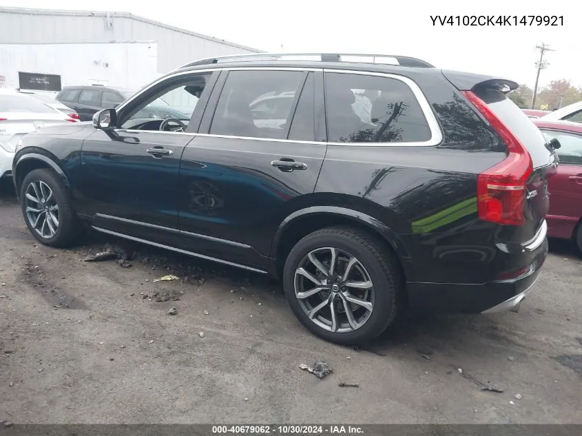 2019 Volvo Xc90 T5 Momentum VIN: YV4102CK4K1479921 Lot: 40679062