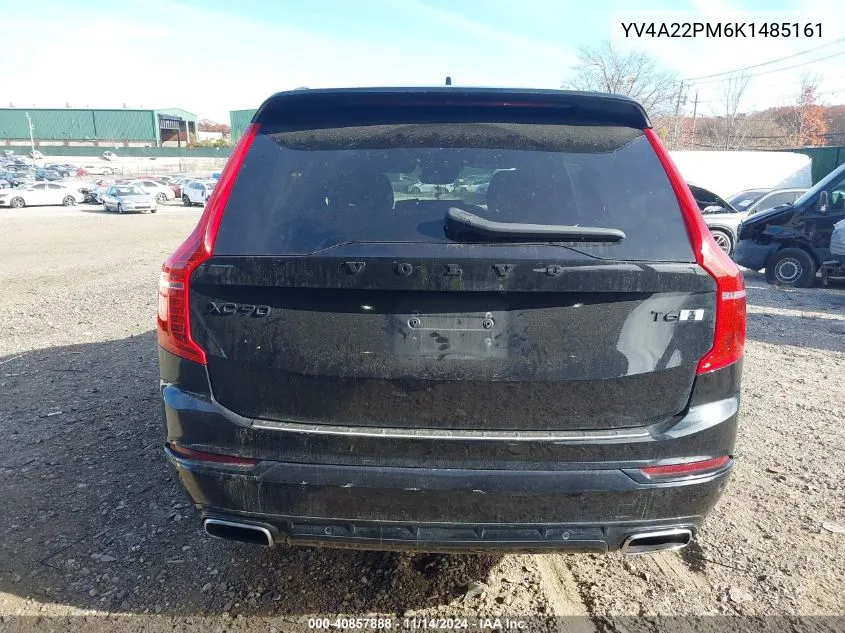 2019 Volvo Xc90 T6 R-Design VIN: YV4A22PM6K1485161 Lot: 40857888