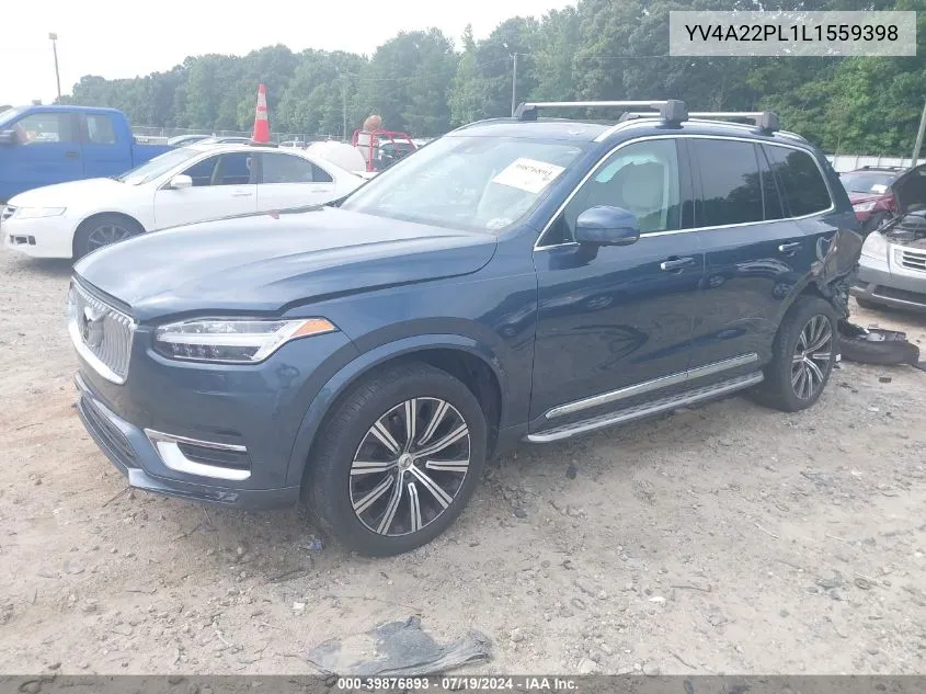 YV4A22PL1L1559398 2020 Volvo Xc90 T6 Inscription 7 Passenger