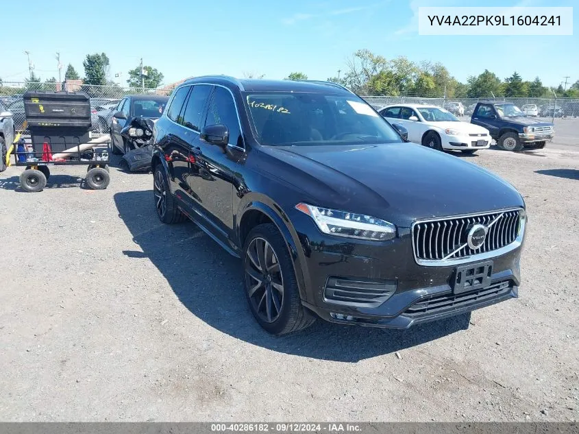 YV4A22PK9L1604241 2020 Volvo Xc90 T6 Momentum 7 Passenger