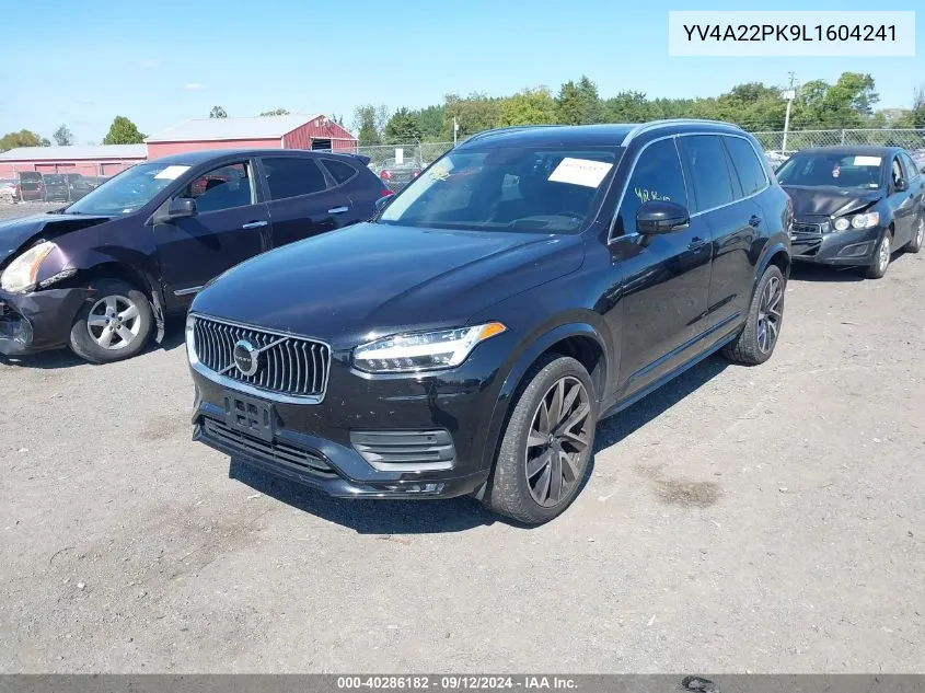 YV4A22PK9L1604241 2020 Volvo Xc90 T6 Momentum 7 Passenger