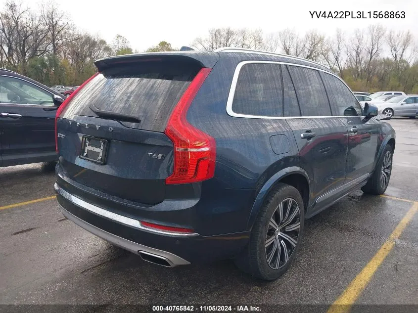 YV4A22PL3L1568863 2020 Volvo Xc90 T6 Inscription 7 Passenger