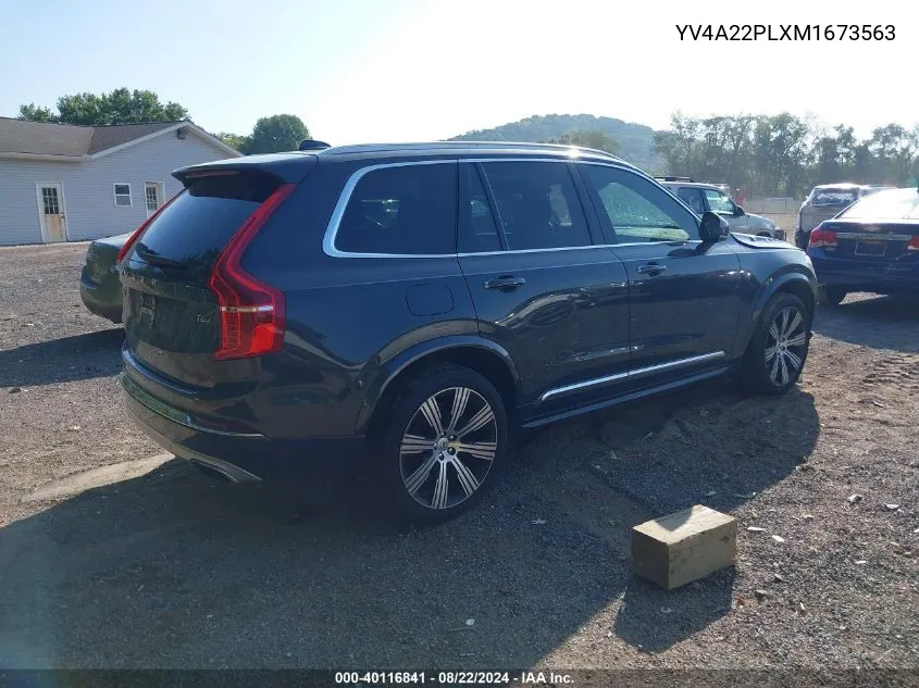 YV4A22PLXM1673563 2021 Volvo Xc90 T6 Inscription 7 Passenger