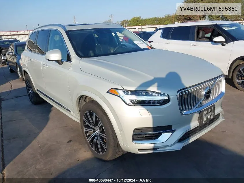 2021 Volvo Xc90 Recharge Plug-In Hybrid T8 Inscription 6 Passenger VIN: YV4BR00L6M1695350 Lot: 40590447