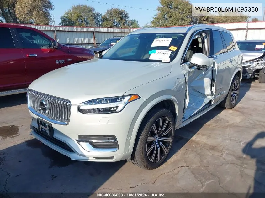 2021 Volvo Xc90 Recharge Plug-In Hybrid T8 Inscription 6 Passenger VIN: YV4BR00L6M1695350 Lot: 40686598