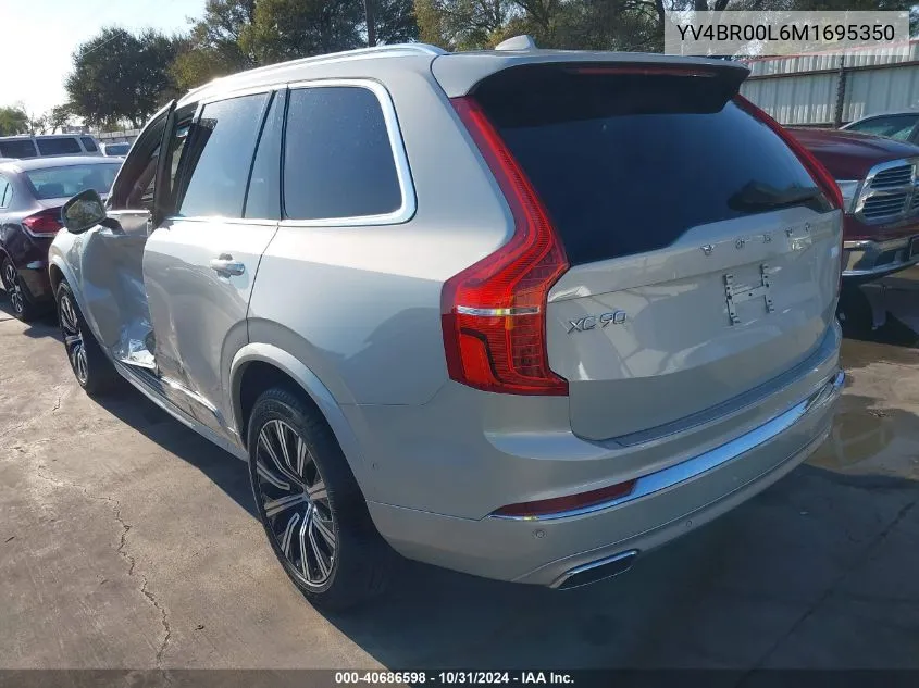 2021 Volvo Xc90 Recharge Plug-In Hybrid T8 Inscription 6 Passenger VIN: YV4BR00L6M1695350 Lot: 40686598