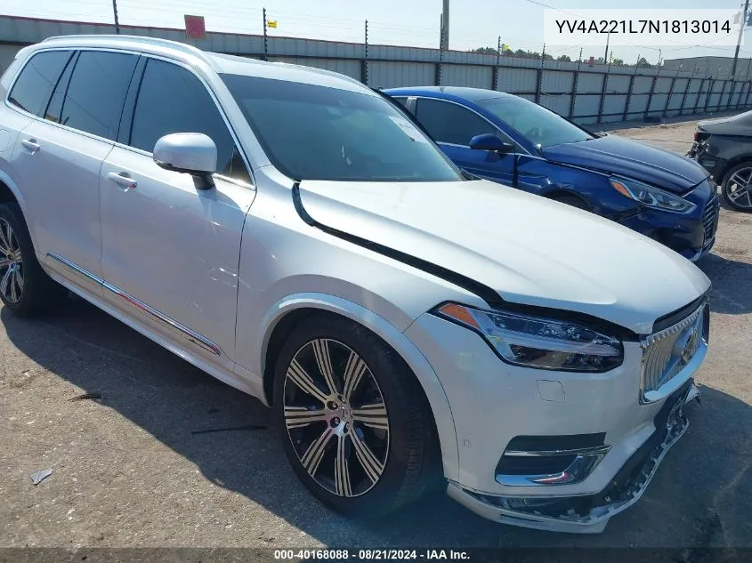 2022 Volvo Xc90 T6 Inscription VIN: YV4A221L7N1813014 Lot: 40168088