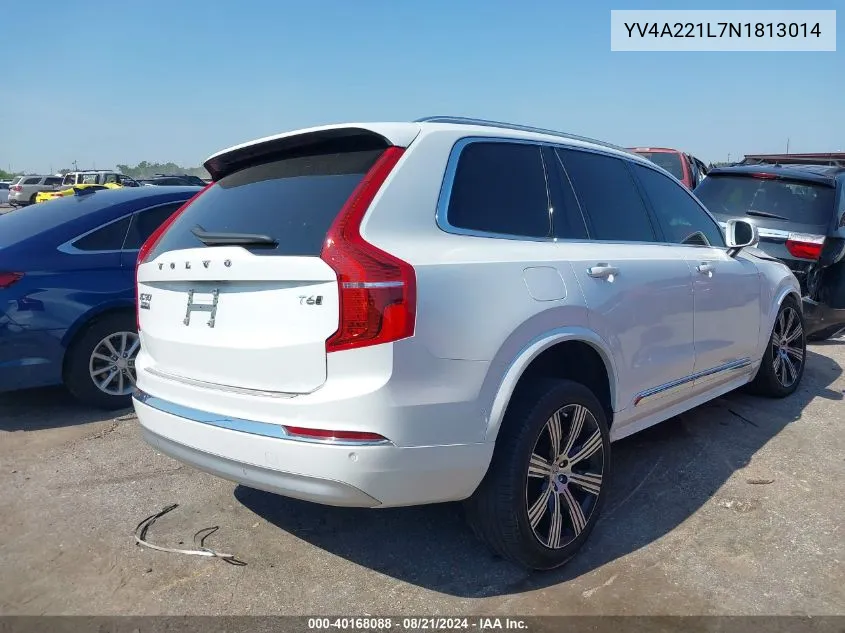 YV4A221L7N1813014 2022 Volvo Xc90 T6 Inscription