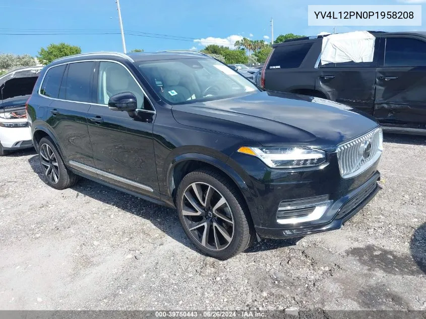 2023 Volvo Xc90 B5 Plus VIN: YV4L12PN0P1958208 Lot: 39750443