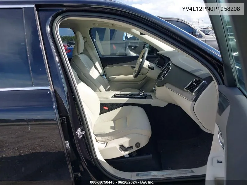 2023 Volvo Xc90 B5 Plus VIN: YV4L12PN0P1958208 Lot: 39750443