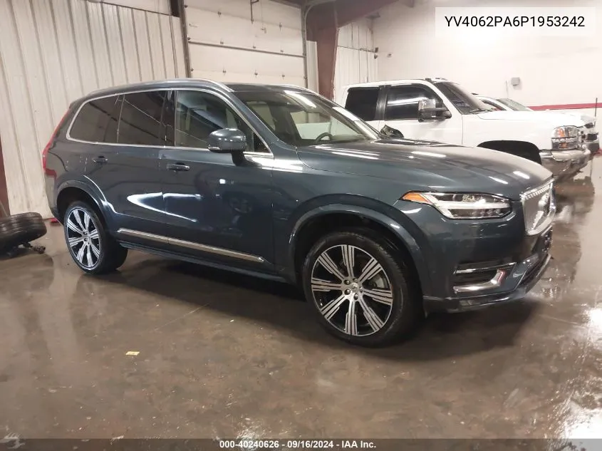 2023 Volvo Xc90 Ultimate VIN: YV4062PA6P1953242 Lot: 40240626