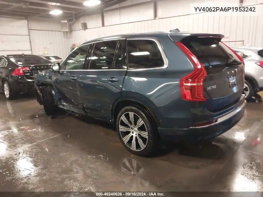 2023 Volvo Xc90 Ultimate VIN: YV4062PA6P1953242 Lot: 40240626