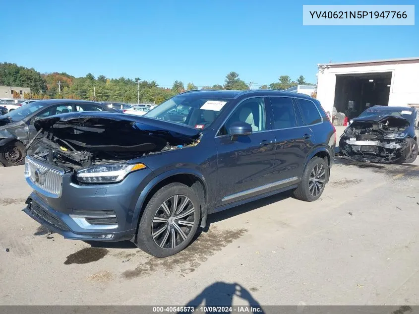 2023 Volvo Xc90 Plus VIN: YV40621N5P1947766 Lot: 40545573