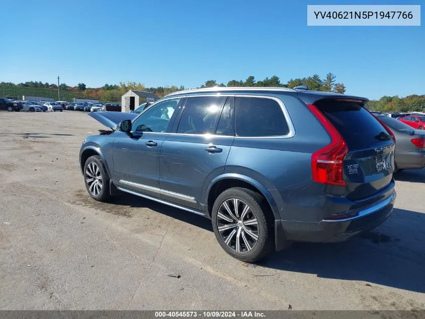 2023 Volvo Xc90 Plus VIN: YV40621N5P1947766 Lot: 40545573