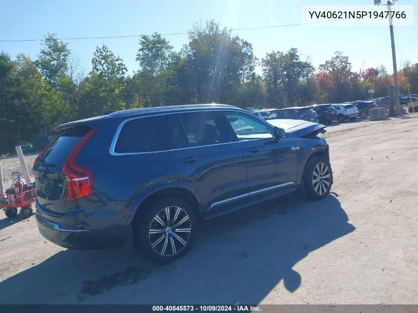 2023 Volvo Xc90 Plus VIN: YV40621N5P1947766 Lot: 40545573