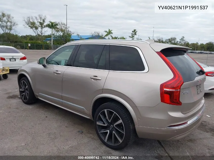 2023 Volvo Xc90 B6 Plus 6-Seater VIN: YV40621N1P1991537 Lot: 40899742