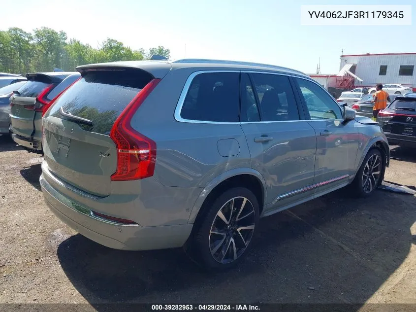 YV4062JF3R1179345 2024 Volvo Xc90 B6 Ultimate Bright Theme 6-Seater