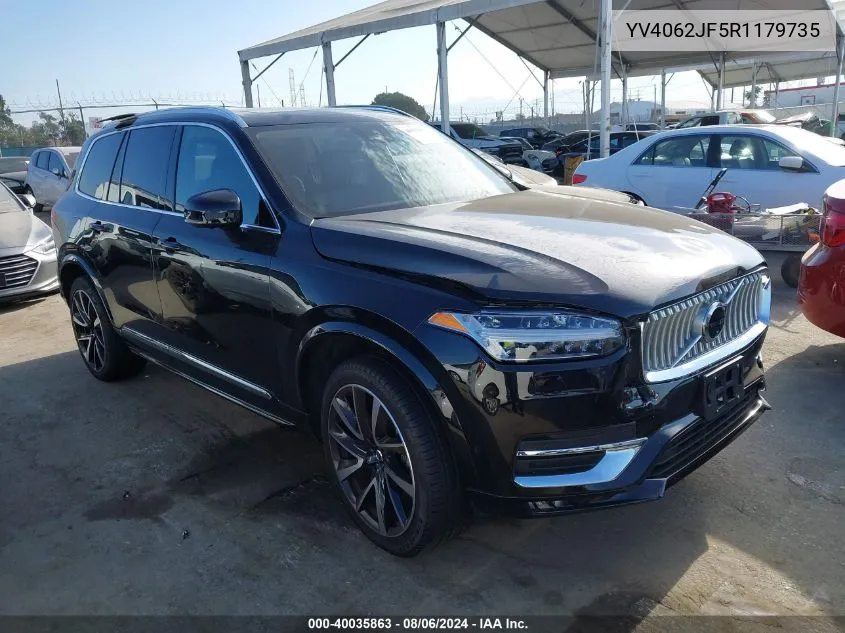 2024 Volvo Xc90 B6 Ultimate Bright Theme 6-Seater VIN: YV4062JF5R1179735 Lot: 40035863