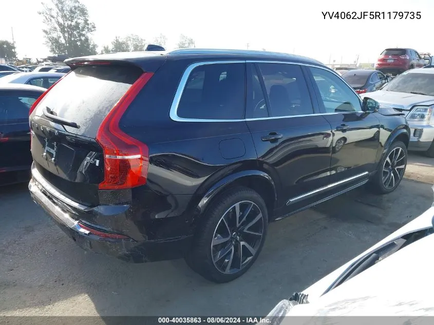 YV4062JF5R1179735 2024 Volvo Xc90 B6 Ultimate Bright Theme 6-Seater