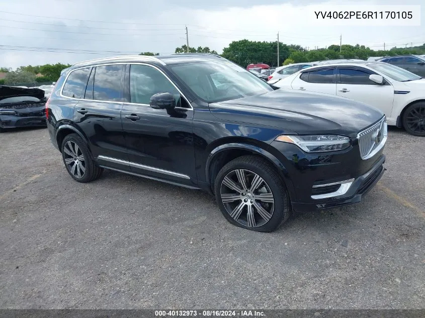 2024 Volvo Xc90 B6 Plus Bright Theme 7-Seater VIN: YV4062PE6R1170105 Lot: 40132973