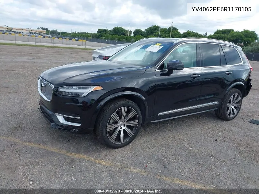 2024 Volvo Xc90 B6 Plus Bright Theme 7-Seater VIN: YV4062PE6R1170105 Lot: 40132973