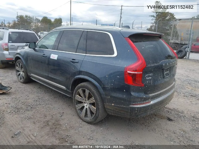 YV4H60LE5R1152482 2024 Volvo Xc90 Recharge Plug-In Hybrid T8 Plus 6-Seater