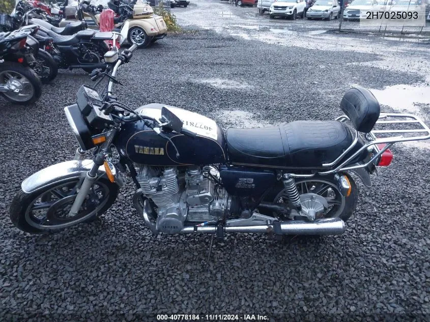 1979 Yamaha 1100 VIN: 2H7025093 Lot: 40778184