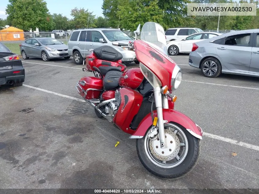 2000 Yamaha Xvz13 Tf VIN: JYAVP04E3YA002530 Lot: 40484620