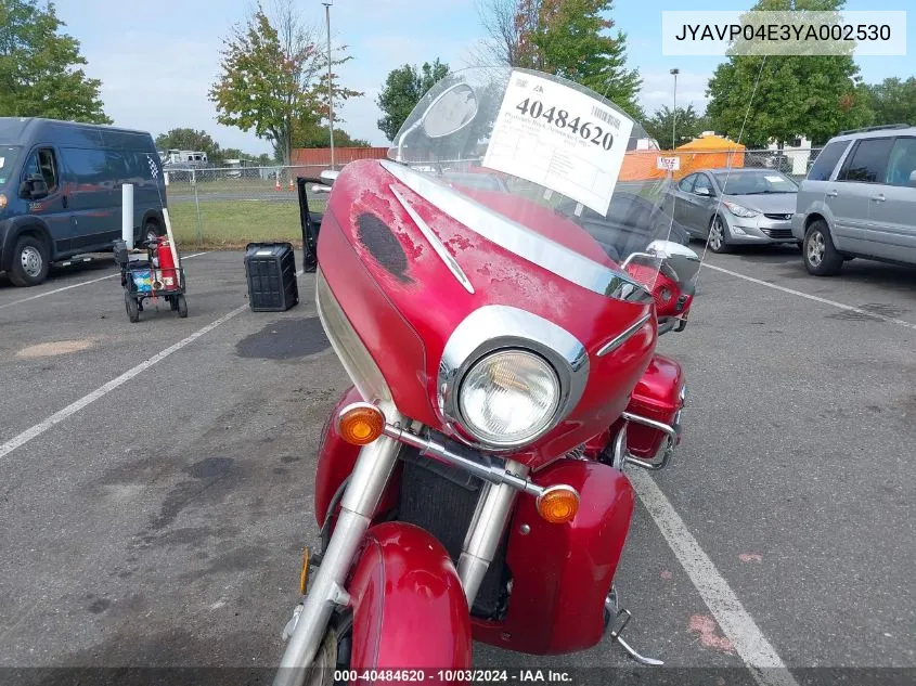 2000 Yamaha Xvz13 Tf VIN: JYAVP04E3YA002530 Lot: 40484620