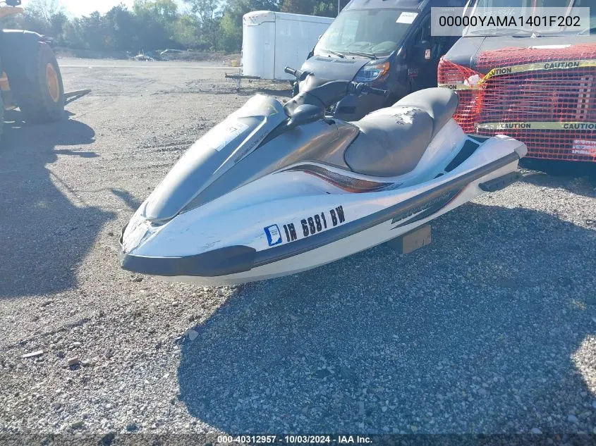 2002 Yamaha Fx-1 VIN: 00000YAMA1401F202 Lot: 40312957