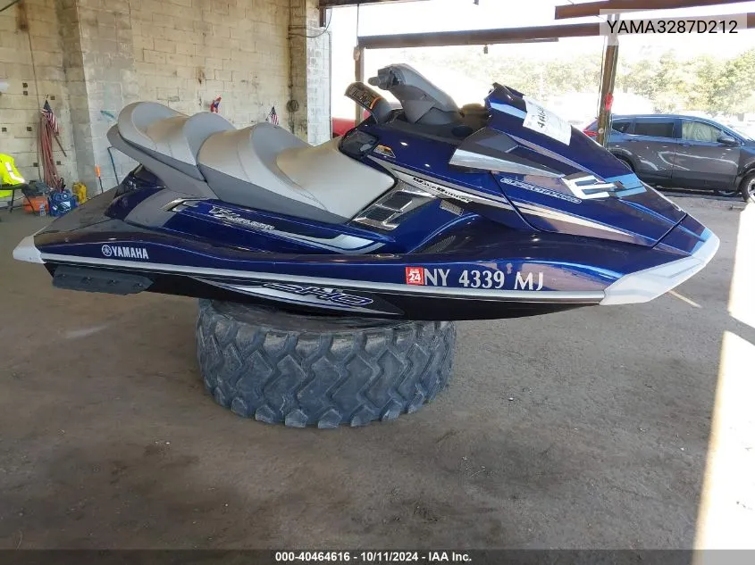 YAMA3287D212 2012 Yamaha Fx-Cruiser Sho