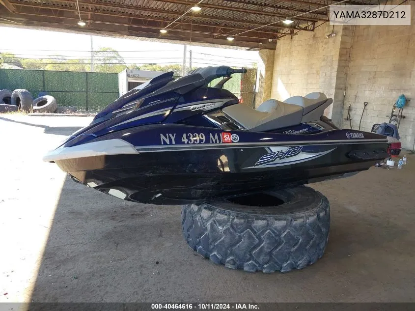 YAMA3287D212 2012 Yamaha Fx-Cruiser Sho