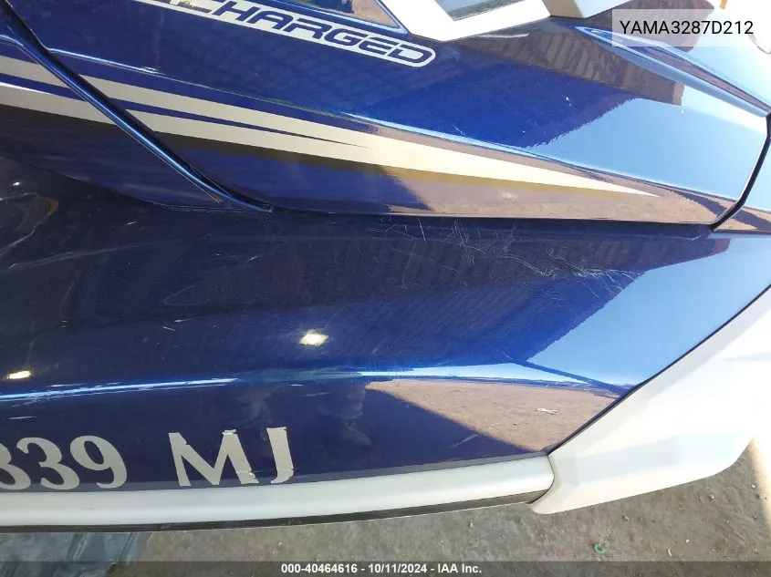 YAMA3287D212 2012 Yamaha Fx-Cruiser Sho