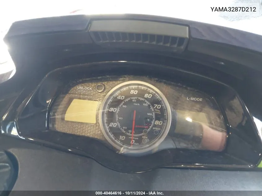 YAMA3287D212 2012 Yamaha Fx-Cruiser Sho