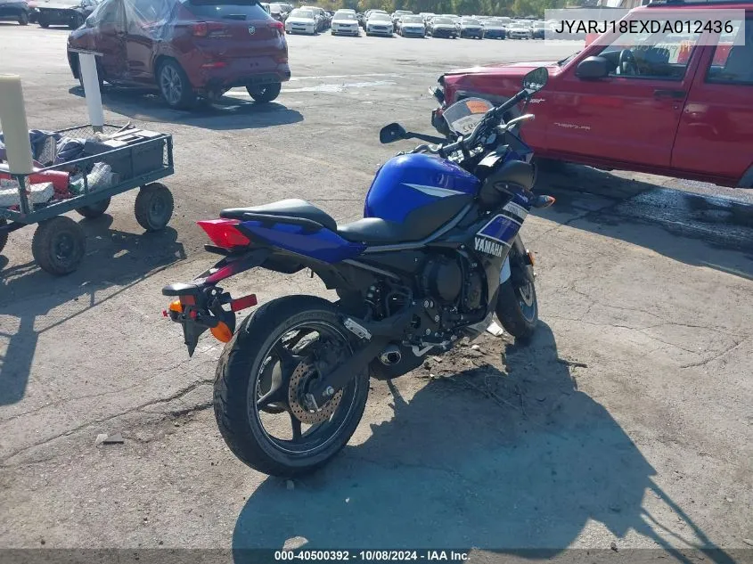 JYARJ18EXDA012436 2013 Yamaha Fz6 R