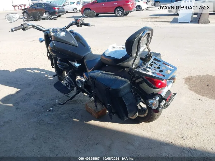 2013 Yamaha Xvs950 A/Ct VIN: JYAVN01E9DA017523 Lot: 40529867