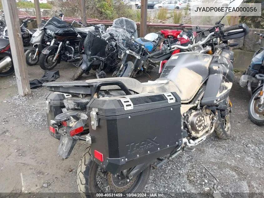 2014 Yamaha Xt1200Z VIN: JYADP06E7EA000056 Lot: 40531459