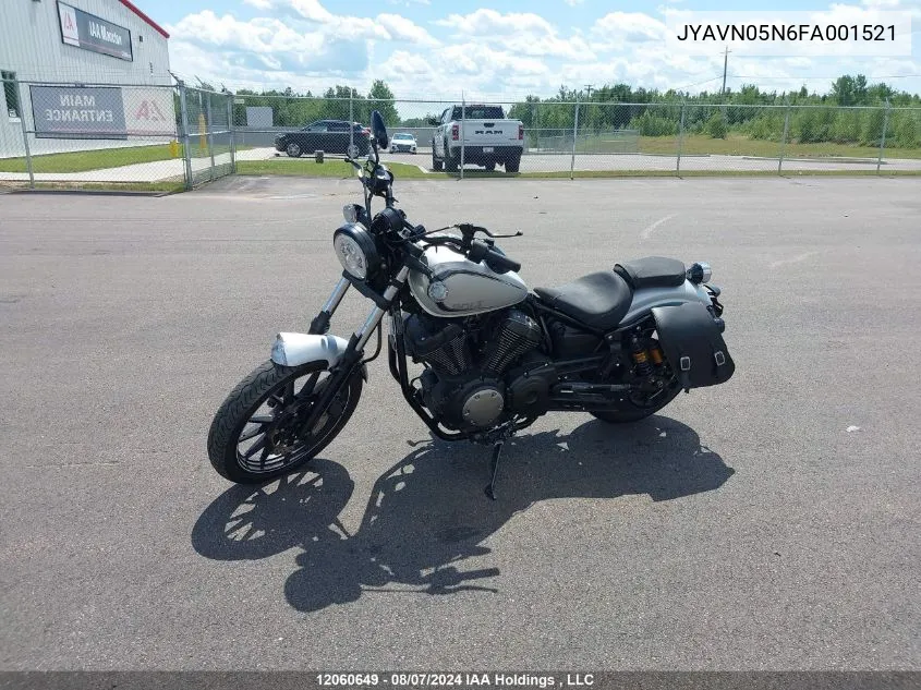 JYAVN05N6FA001521 2015 Yamaha Xvs950 Cu/Cuc