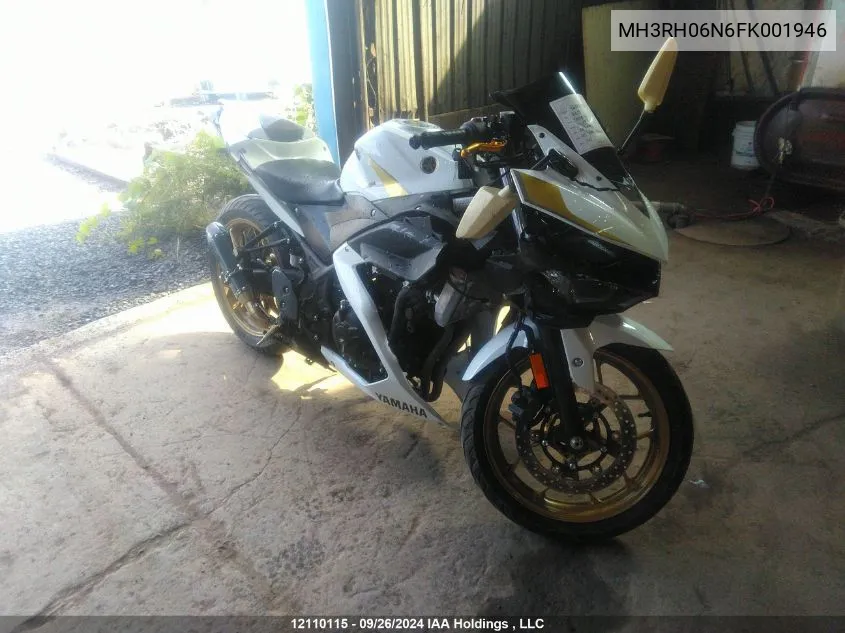 MH3RH06N6FK001946 2015 Yamaha Yzfr3