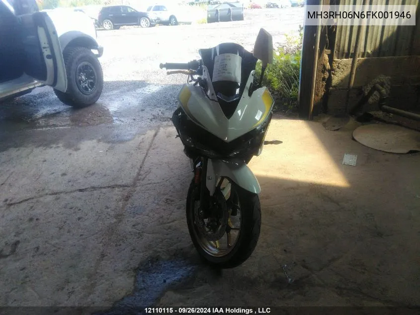 MH3RH06N6FK001946 2015 Yamaha Yzfr3