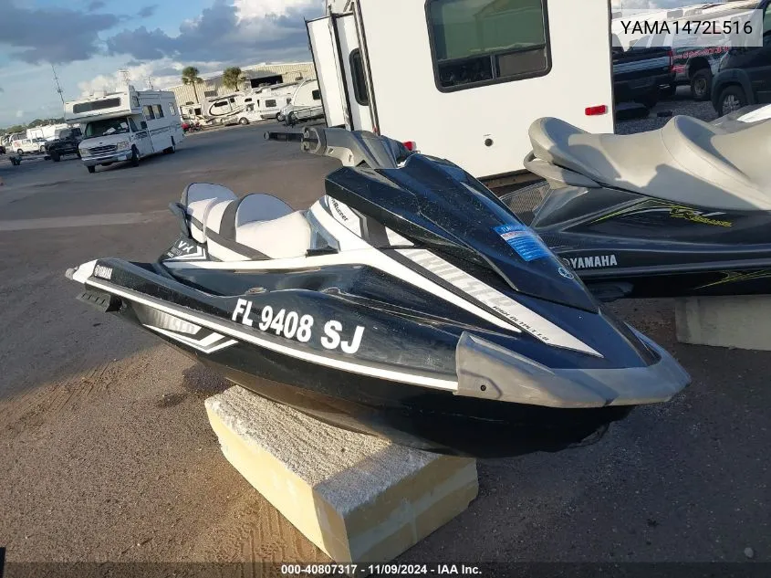 2016 Yamaha Other VIN: YAMA1472L516 Lot: 40807317