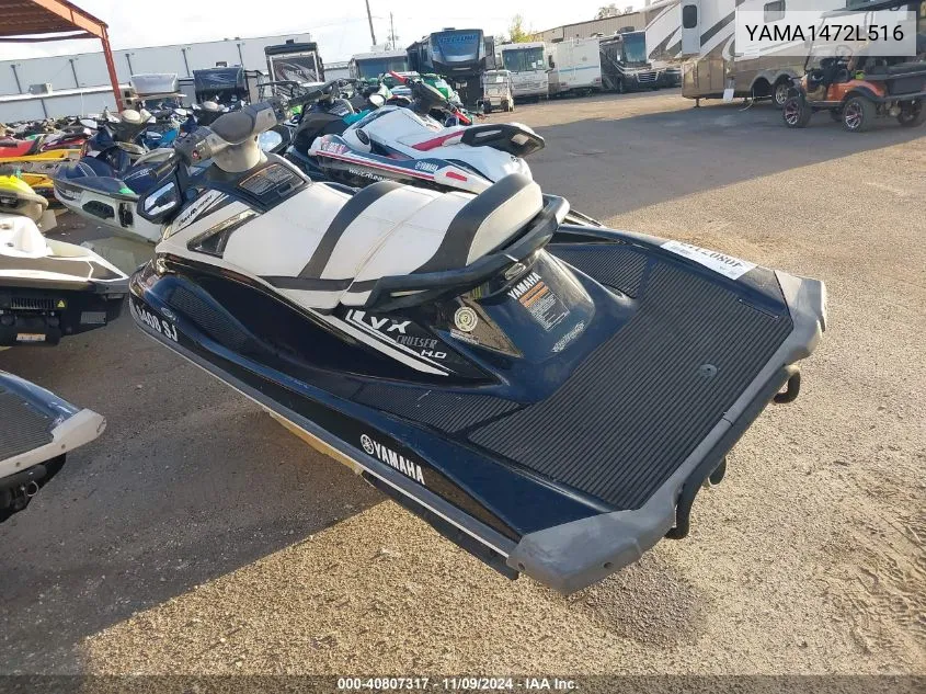 2016 Yamaha Other VIN: YAMA1472L516 Lot: 40807317